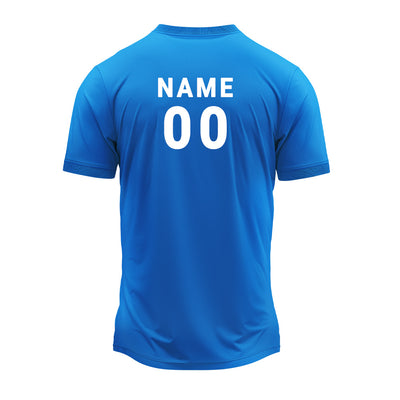 Personalised Men’s Athletic Round Neck Jersey with Name & Number Print
