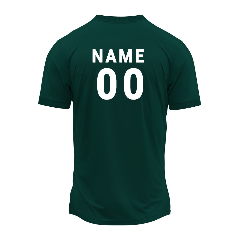 Men’s Custom Football Jersey – Round Neck Performance Fit with Name & Number Print