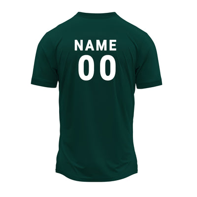 Men’s Custom Football Jersey – Round Neck Performance Fit with Name & Number Print