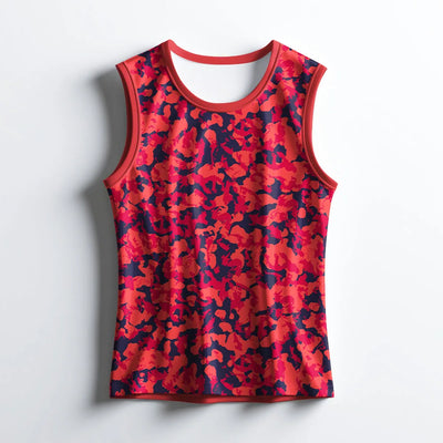 Red & Blue Activewear Vest
