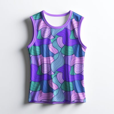 Super Cool Colourful Sports Singlet