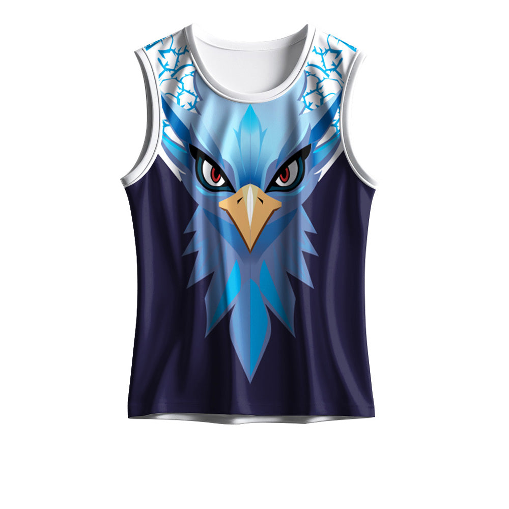 Eyes of the Storm – Personalised Eagle Gaze Performance Singlet Jersey