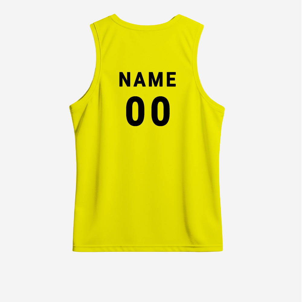 Custom Performance Sports Singlet with Name & Number