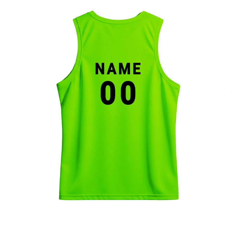 Personalised Men's Sports Singlet | Custom Jersey Number | Sheinic