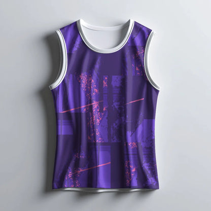 Shop Vibrant Purple Sleeveless Top - Sleeveless Dry-Fit Activewear