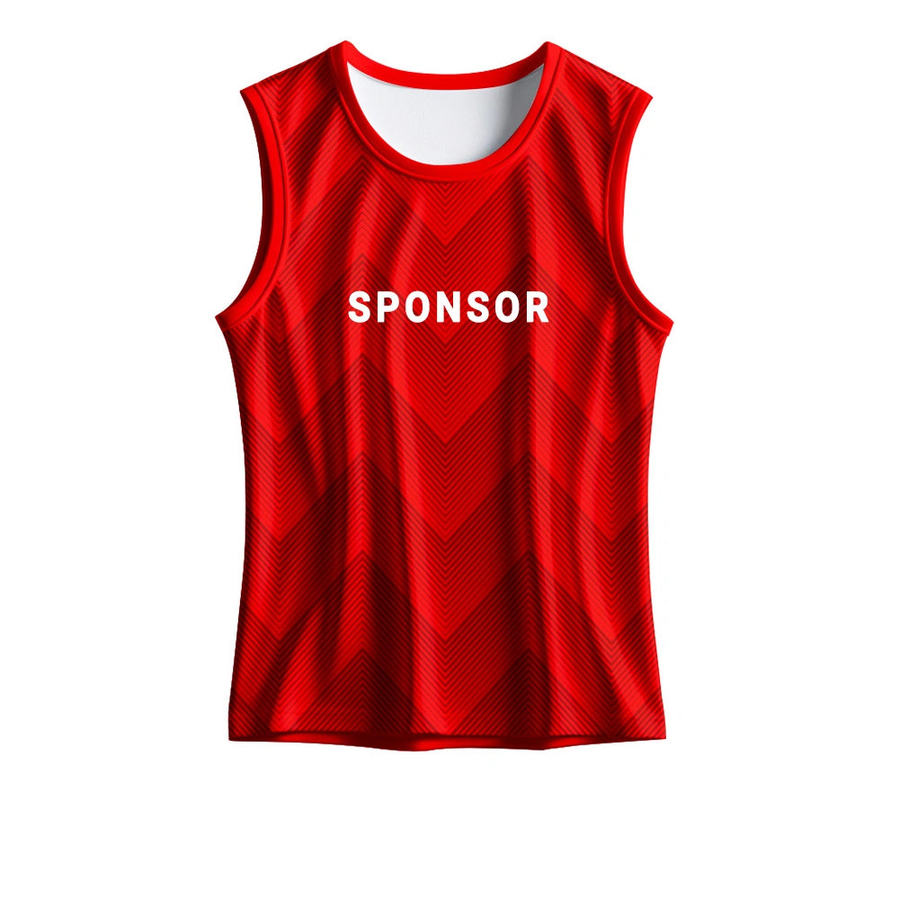 Custom Sleeveless Sports Singlet for Men — Add Logo & Number