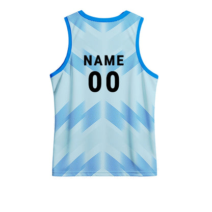 Custom Men's Sleeveless Sports Singlet - Add Team Logo & Number