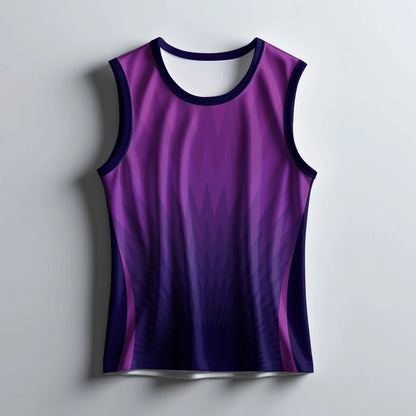 Premium Purple Running Singlet | Men's Sleeveless Gym Tank Top Online