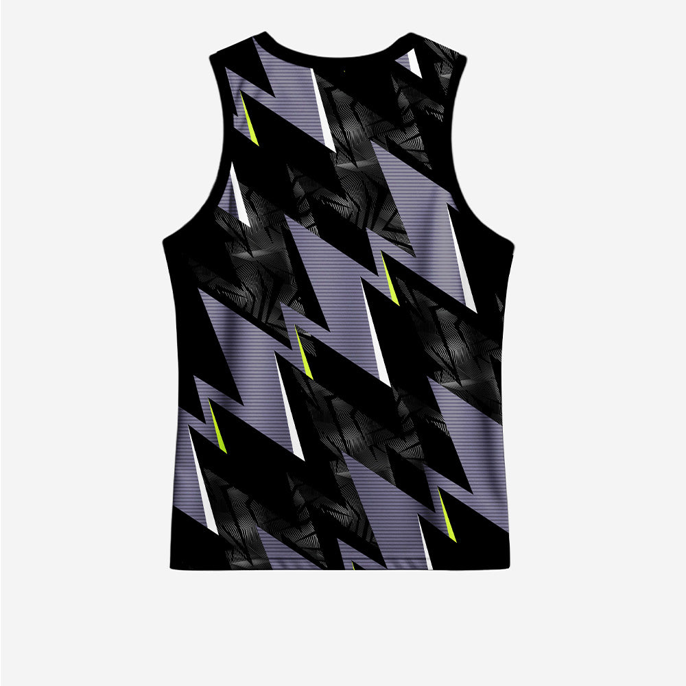 Men’s Modern Athletic Singlet – Custom Graphic Training Tank
