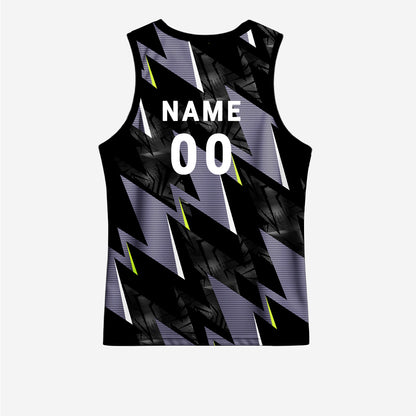 Men’s Modern Athletic Singlet – Custom Graphic Training Tank