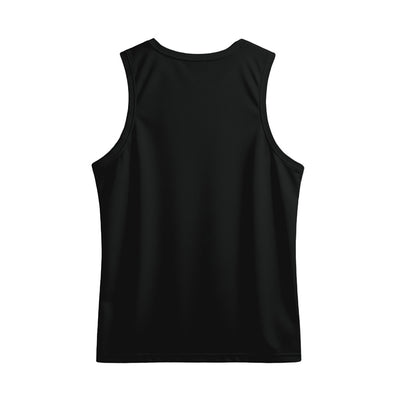 Men's Red & Black Performance Sports Singlet | Custom Dry Fit Training Vest