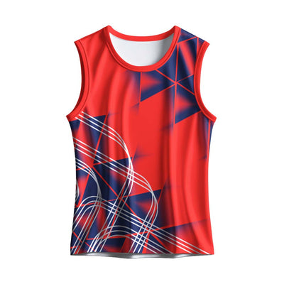 Custom Men's Running Tank Top | Printed Performance Singlet for Sports