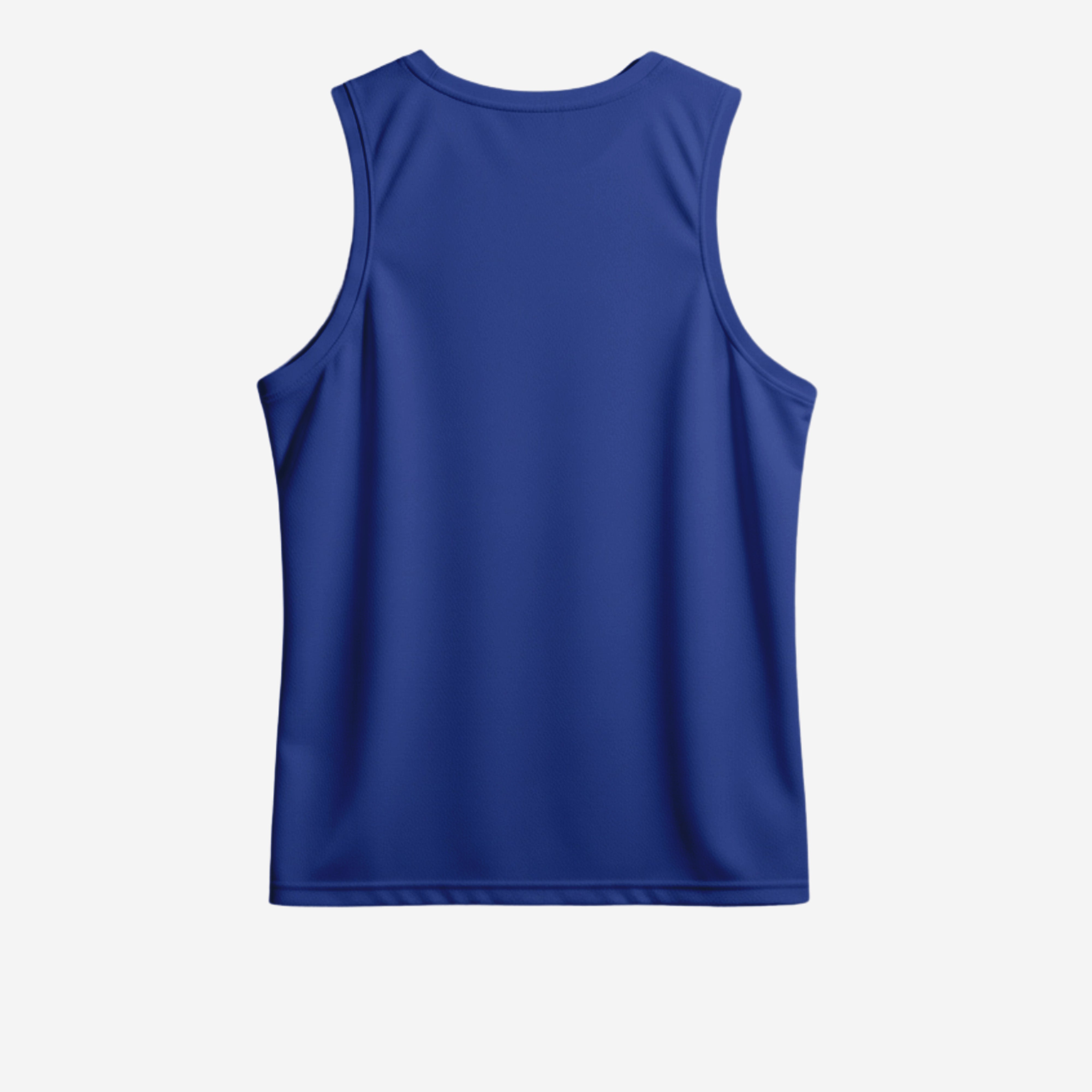 Custom Dhol Tasha Ganesha Royal Blue Tank Top