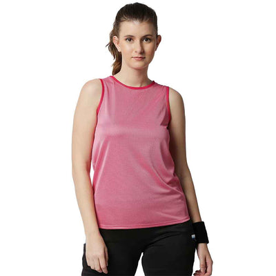 Pink Dry-Fit Women's Sports Tank Top