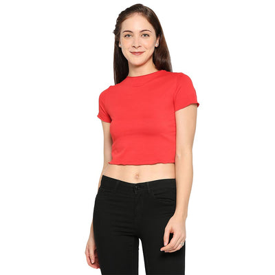 Women's Printed Crop Top