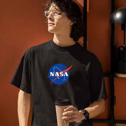 NASA oversized tee, Oversized NASA shirt, NASA baggy T-shirt, NASA loose fit T-shirt,NASA large fit T-shirt , Casual wear NASA T-shirt, Party wear NASA oversized tee, Summer NASA oversized T-shirt, NASA oversized T-shirt for travel, NASA oversized lounge T-shirt