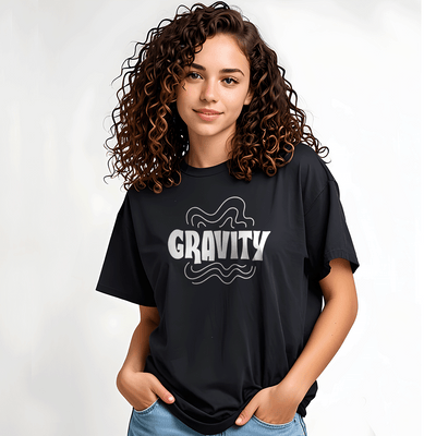 Premium Cotton Black Soft Tee for Women