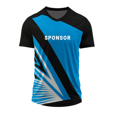 Personalised Design Football Jersey Men | V Neck Club Sports TShirt