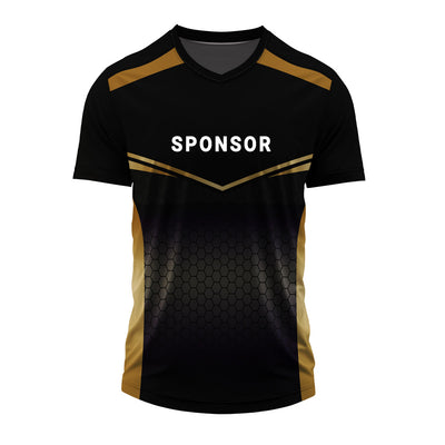 Men Custom V Neck Football Jersey | Player Name & Logo Edition