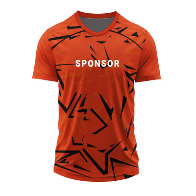 Custom Printed Football Jersey Men | V Neck Team Sportswear