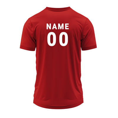Personalised V-Neck Football Sports Jersey – Custom Name & Number Teamwear