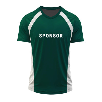 Custom V-Neck Football Shirt – Personalised with Logo & Number