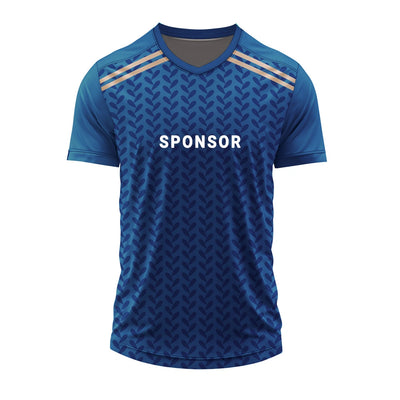 Men’s Pro Custom Football Jersey – V-Neck Personalised Match Wear