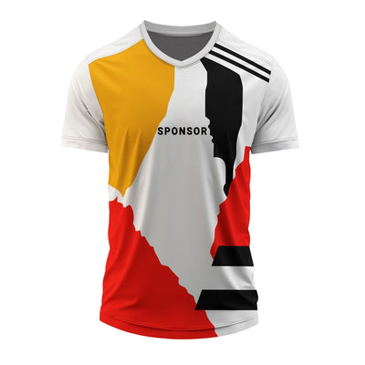Custom Team V-Neck Football Jerseys for Men – Personalized Squad Kits with Logo