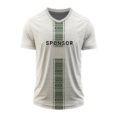 Men's Custom V-Neck Tournament Jersey with Name & Logo