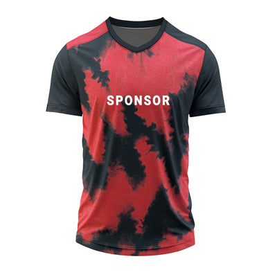 Men's Custom Match Ready V-Neck Jersey with Name & Logo