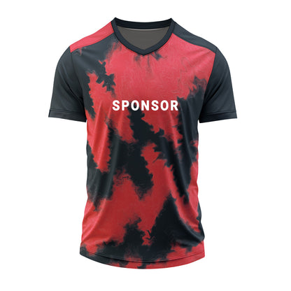 Men's Custom Match Ready V-Neck Jersey with Name & Logo