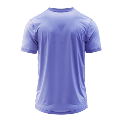 Custom Lavender V Neck Sports Jersey | Personalized Dry Fit Team T-Shirt