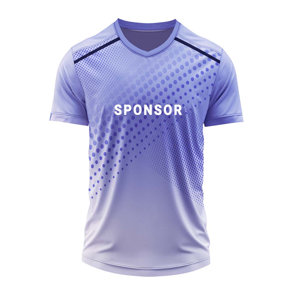 lavender sports jersey
custom v neck jersey
personalized team wear
sublimation sports jersey
dry fit jersey India