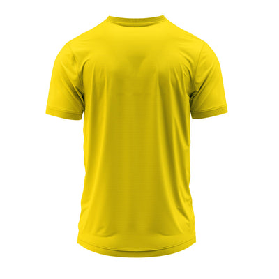 Custom Yellow V Neck Performance Jersey