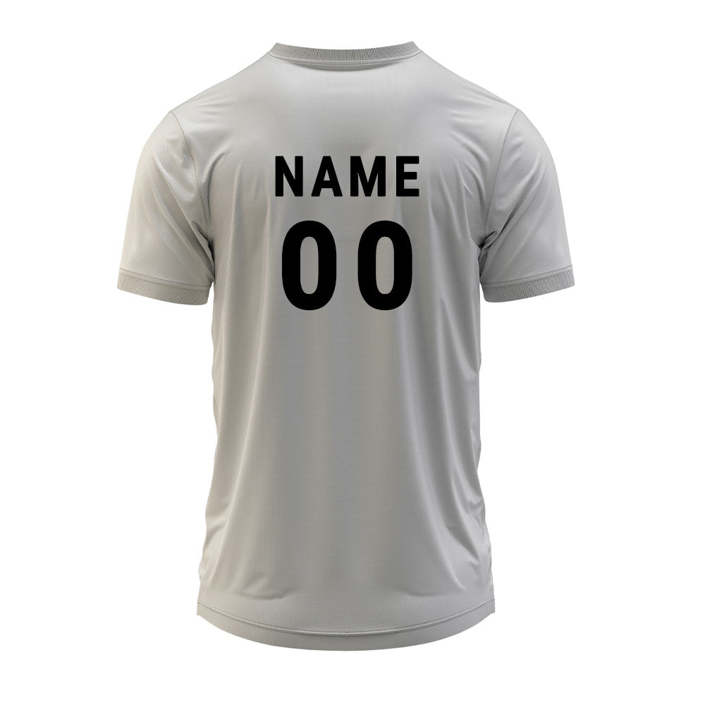 Custom Geometric V Neck Sports Jersey – Dry Fit Team T-Shirt
