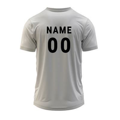 Custom Geometric V Neck Sports Jersey – Dry Fit Team T-Shirt