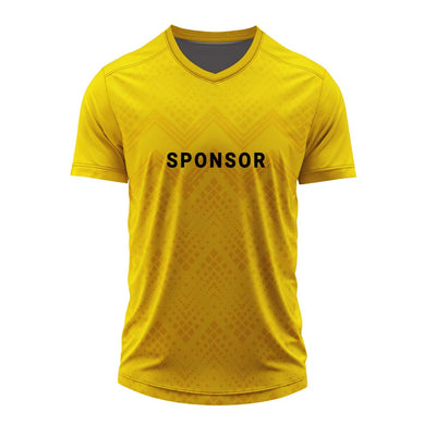 Golden Yellow Sports Jersey
V Neck Dry Fit Jersey
Custom Team Sportswear
Personalized Performance Jersey
Sports Team Uniform