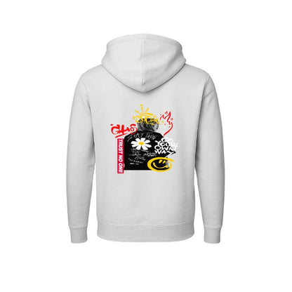 white hoodie for men, graffiti hoodie, streetwear hoodie, graphic print hoodie, men’s winter hoodie, urban fashion hoodie, white graphic sweatshirt, men’s streetwear fashion, trust no one hoodie, graffiti art hoodie, trendy hoodies for men, mens stylish hoodies online, oversized white hoodie, street style sweatshirt, doodle print hoodie, designer hoodies for men, casual winter wear for men, white fleece hoodie, mens printed hoodie, cool hoodies for men India