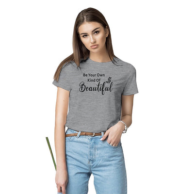 Women's Pre-Printed Cotton T-Shirt
