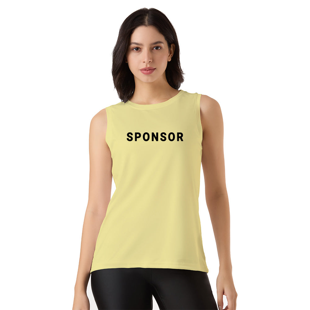Personalized Women’s Fitness Singlet – Sleeveless Workout Top