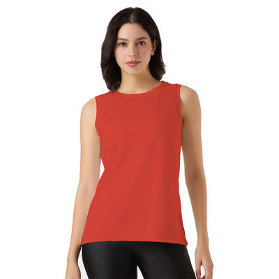 Custom Red Women's Active Singlet