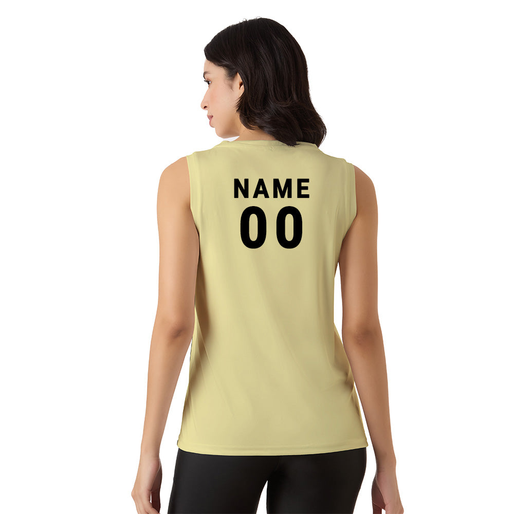 Personalized Women’s Fitness Singlet – Sleeveless Workout Top