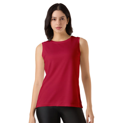 Personalized Women's Red Athletic Singlet