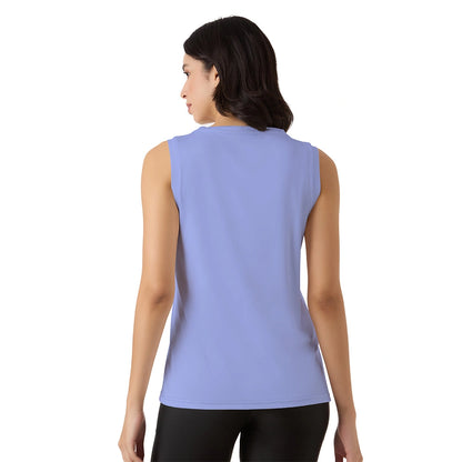 Light Blue Customised Women Singlet – Soft, Breathable & Stylish Everyday Wear