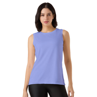 Light Blue Customised Women Singlet