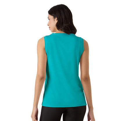 Custom Women’s Aqua Training Tank – Personalized Sleeveless Sports Singlet