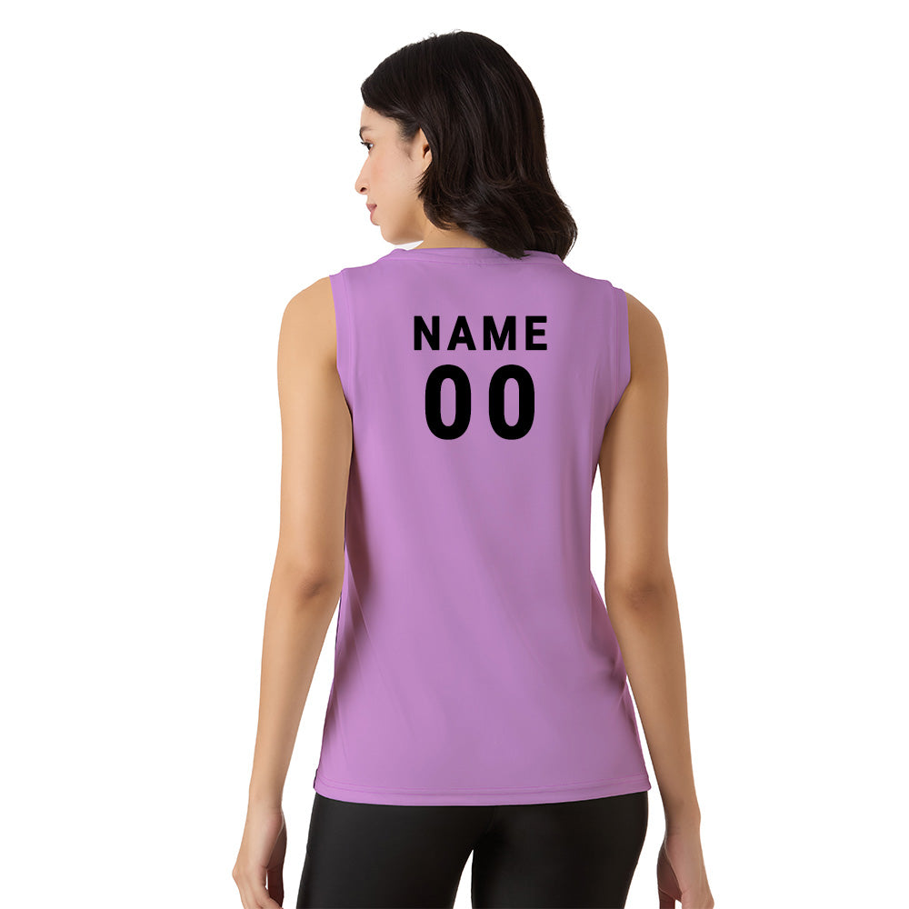 Women’s Custom Athletic Singlet – Personalized Fitness Sleeveless Top