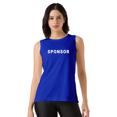 Women’s Custom Performance Tank Top – Personalised Sleeveless Activewear
