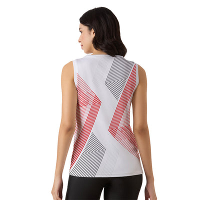 Custom Women's White Singlet Jersey | Sleeveless Gym Tank Top for Workout