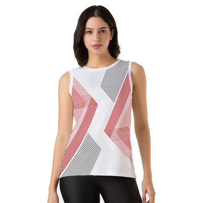 Custom Women's White Singlet Jersey